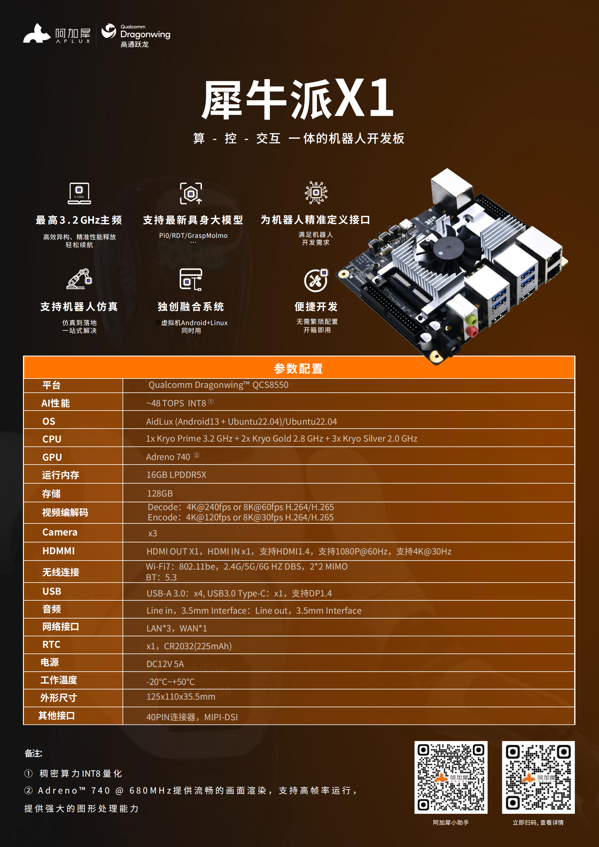 犀牛派X1立牌图